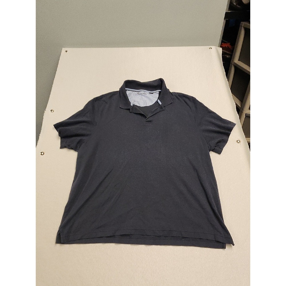 TASSO ELBA Mens Gray Polo XXL